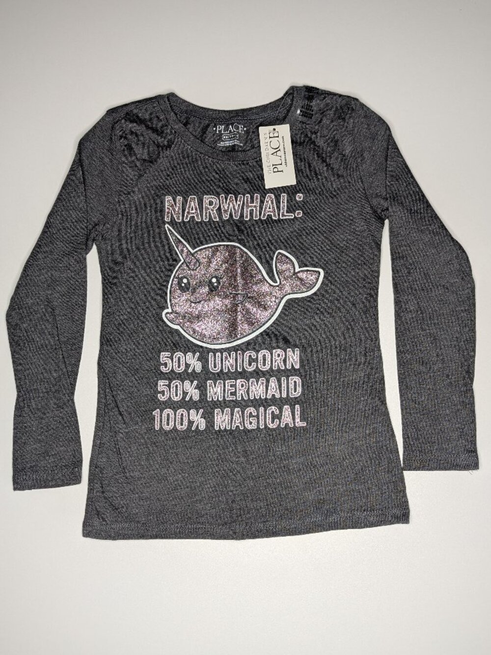 The Children's Place: Narwal Long Sleeve TShirt